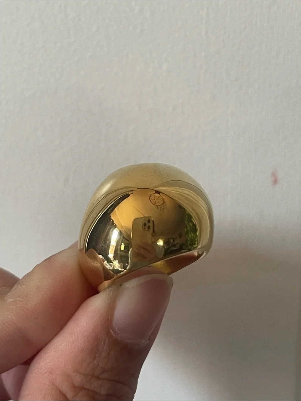 Classic Gold Dome Statement Ring